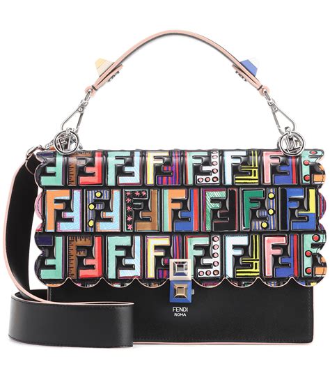 fendi kan i f bag two tonr|Shoulder bags Fendi .